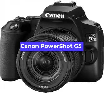 Замена Прошивка фотоаппарата Canon PowerShot G5 в Санкт-Петербурге